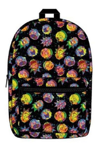 Rick and Morty Cosmic Sublimated Backpack