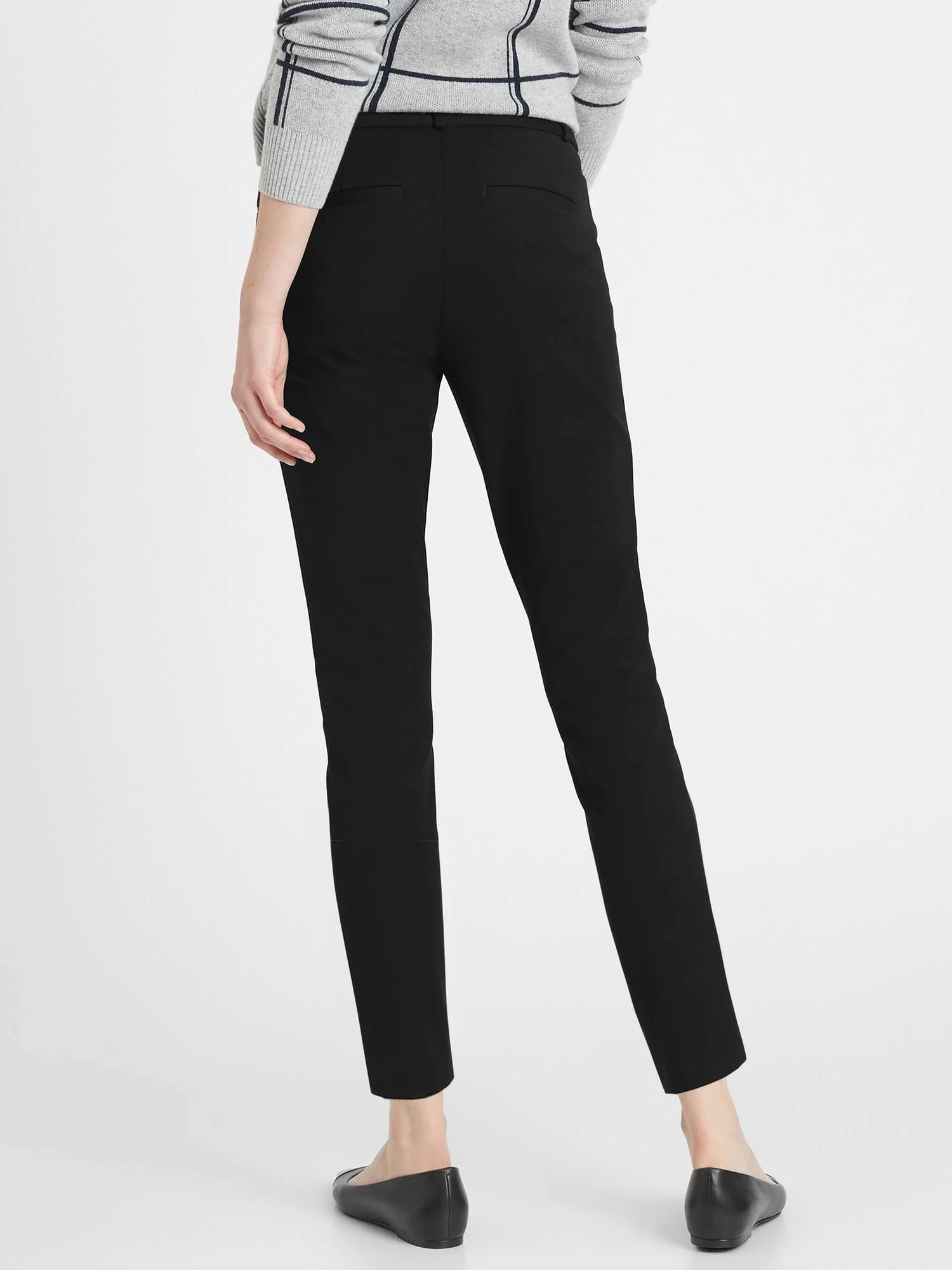 Banana Republic Women's Mid-Rise Skinny Sloan Pant Black Size 2 Regular