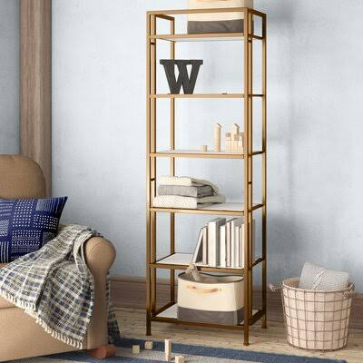 Lizete Etagere Bookcase Birch Lane