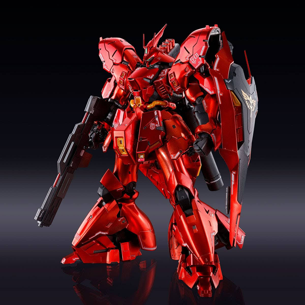 Premium Bandai RG 1/144 Gundam MSN-04 Sazabi Special Coating Model Kit New