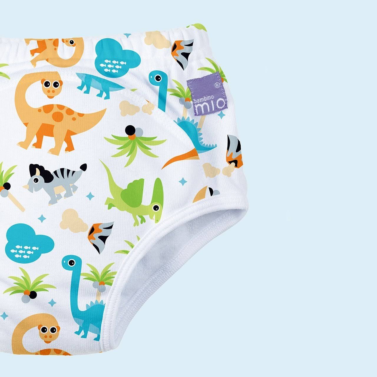 Bambino Mio, Potty Training Pants, Mixed Boy Dino, 2-3 Years, 5 Pack