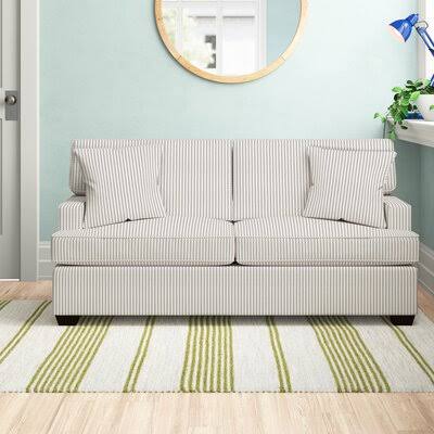 Anastagio 61x22 Recessed Arm Loveseat Birch Lane Body Fabric: Cruise Adrift