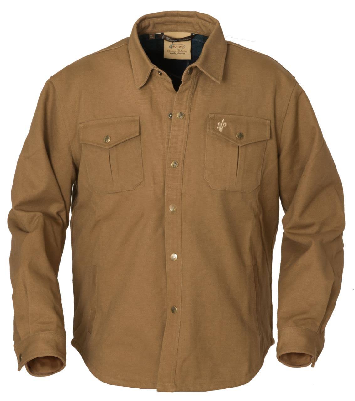 Avery Heritage Canvas Jac Shirt - Size XL, Duck