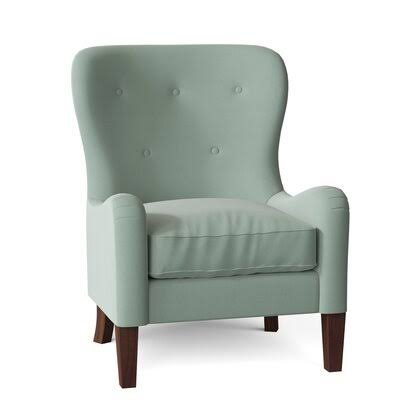 Gilliam 32x22 Wide Tufted Down Cushion Armchair Body Fabric: Bayou Spray