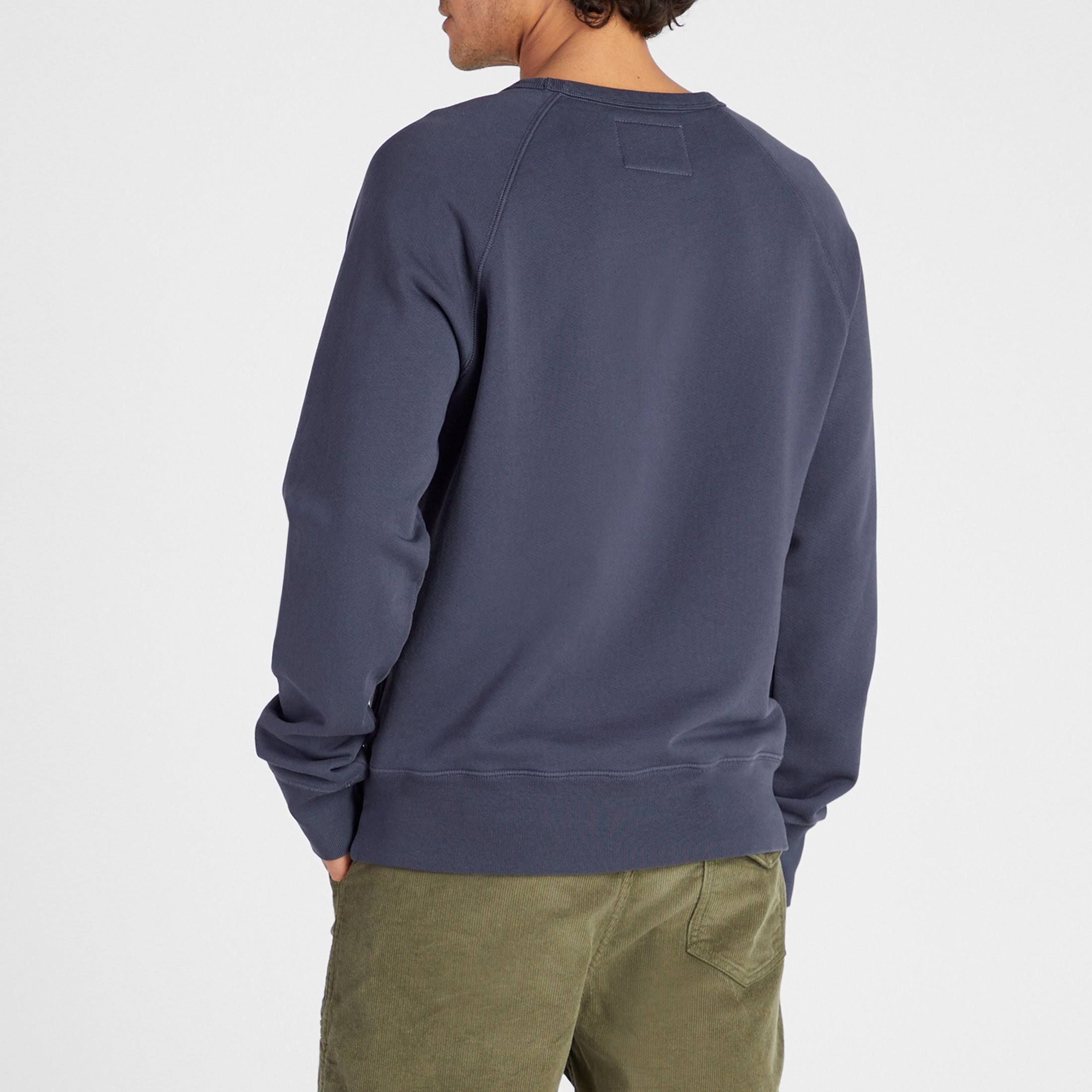 Men's Garment Dyed Raglan Crew - Navy | Birdwell Beach Britches XL / Navy