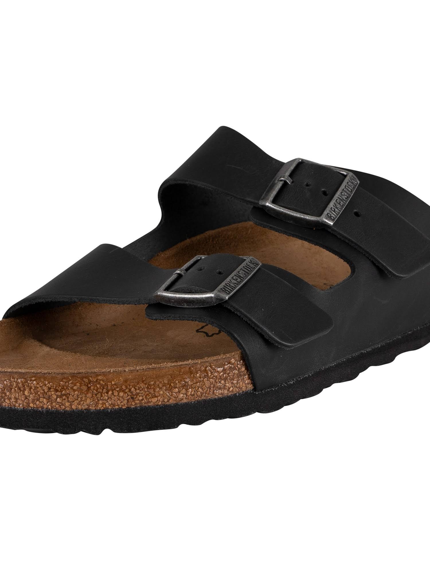 Birkenstock Arizona (41 Black Oiled Leather)