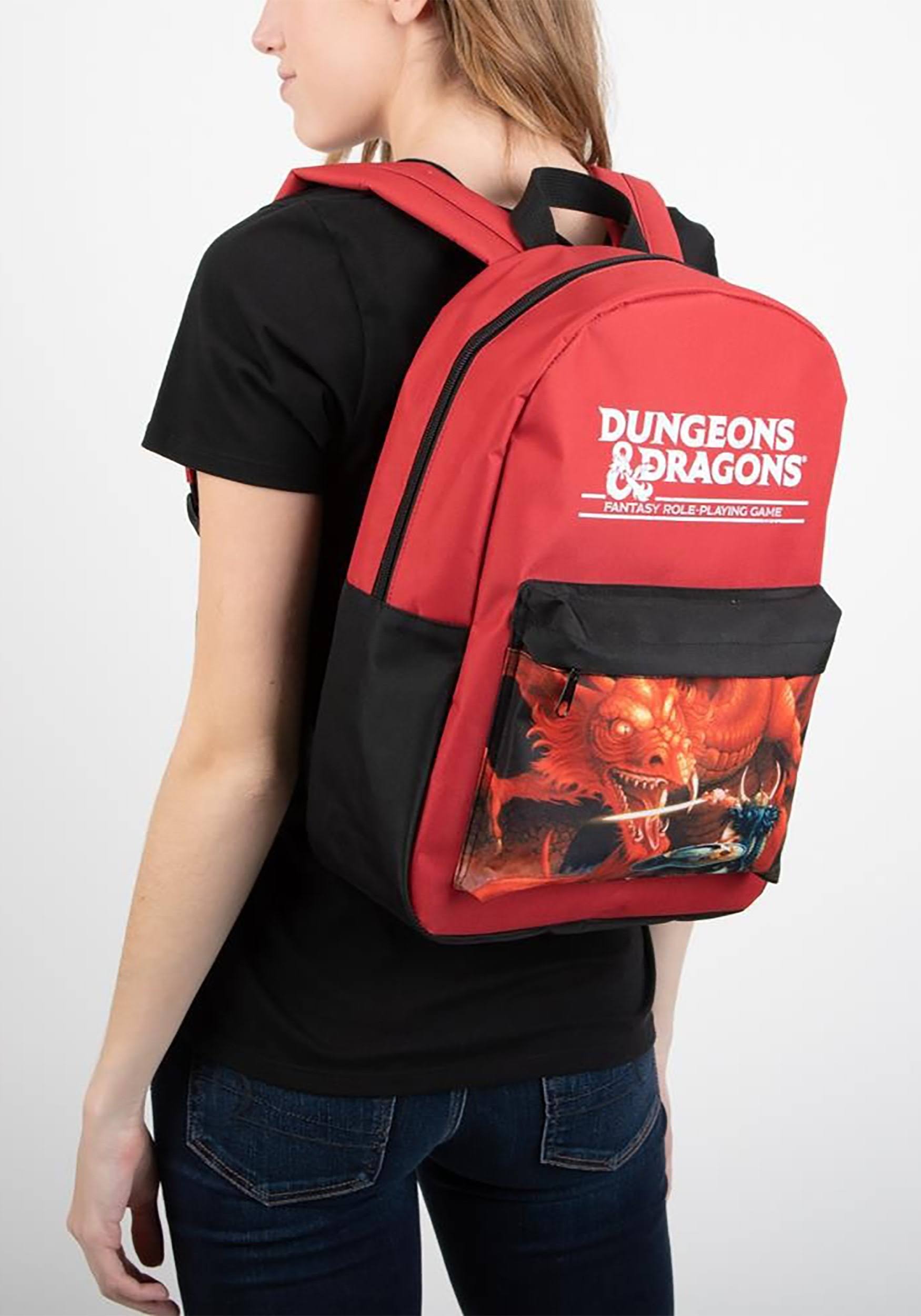 Bioworld Dungeons & Dragons Retro Mixblock Backpack