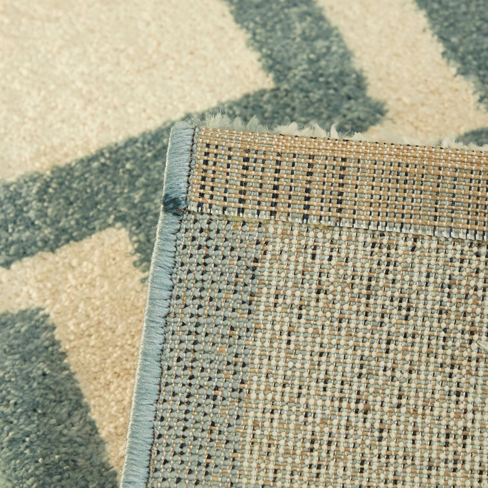 Campbell Modern Geometric Area Rug - 7&10x22 x 10& - Taupe