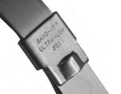 Band-It UL2179 Ultra-Lok Preformed Clamp - 201SS 1/4 Hard 3/4x22 x .030