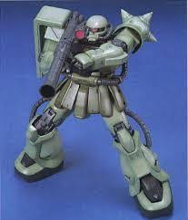 Gundam MS-06F-2 Zaku II F2 Zeon mg 1/100 Scale