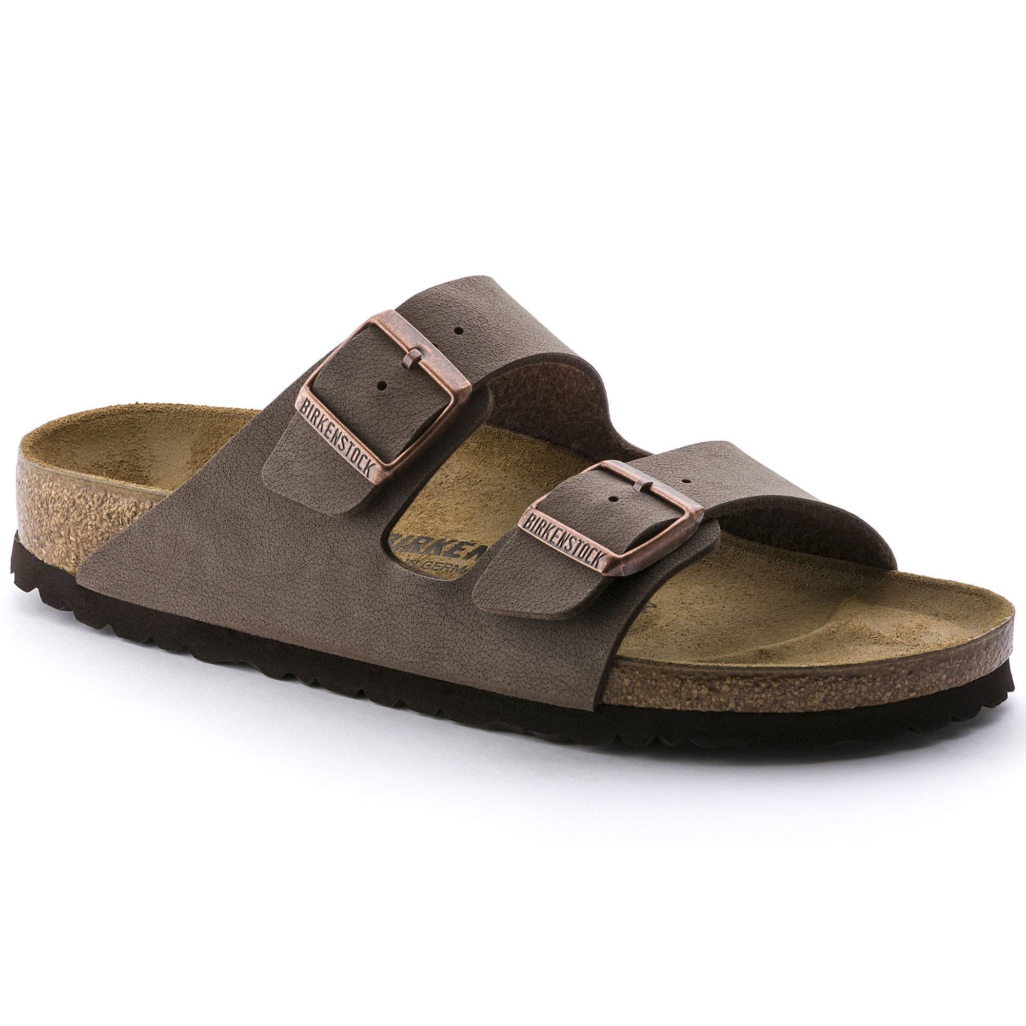 Birkenstock Arizona Birko Flor Sandals - Mocca