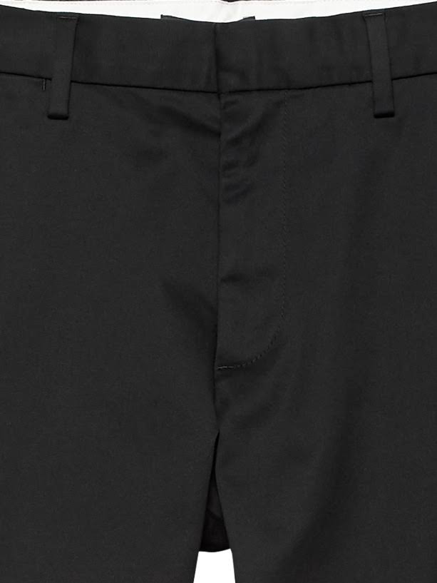 Banana Republic Men's Tapered Rapid Movement Chino Pant Black Size 44W 32L