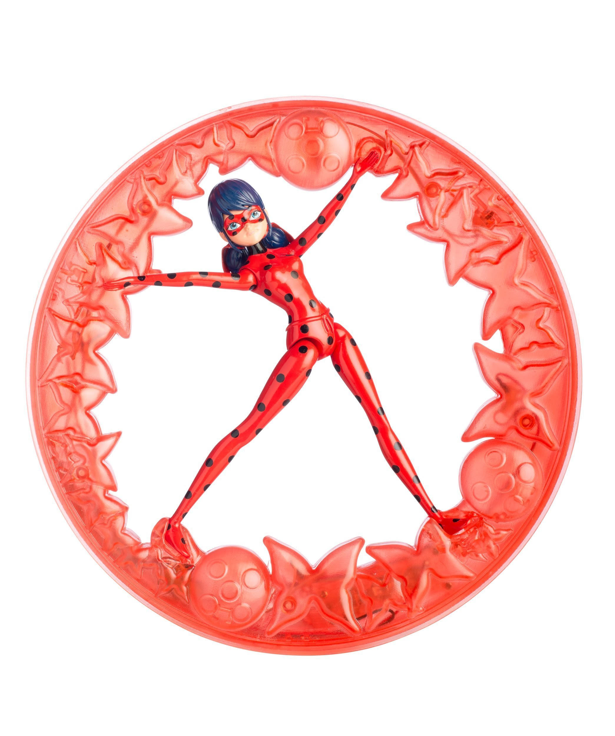 Miraculous Deluxe Feature Figure, Ladybug Light Wheel
