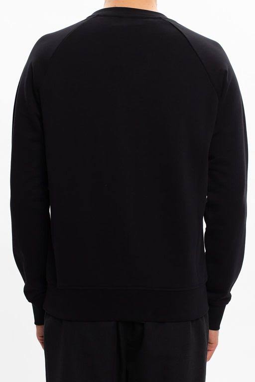 Balmain Sweatshirt with Logo - Black - Sweatshirts