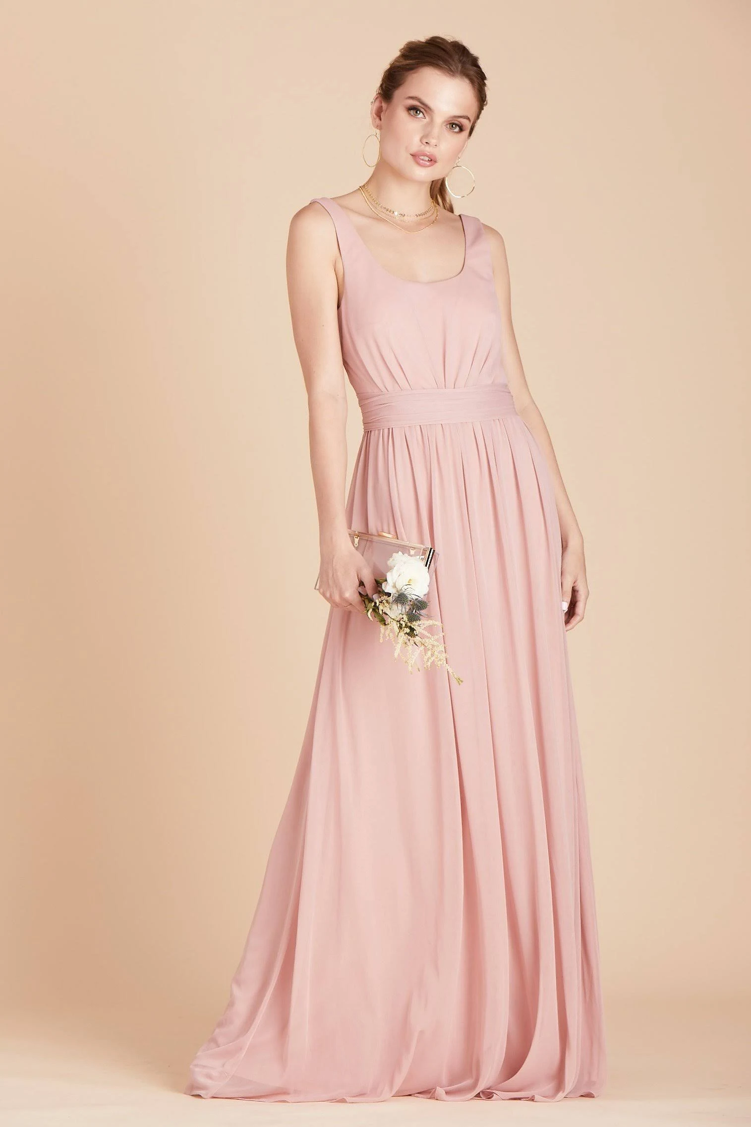 Birdy Grey Jan Bridesmaid Dress in Rose Quartz L / Rose Quartz