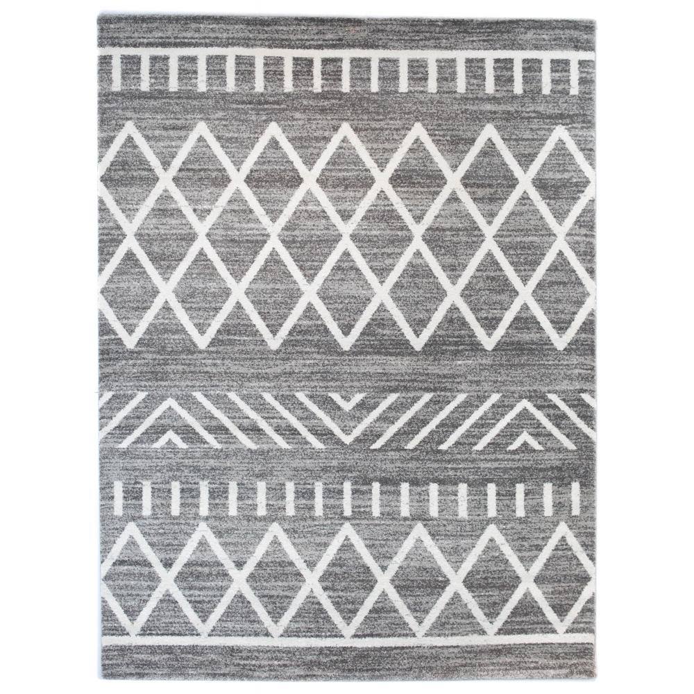 BALTA Arman Grey 5 ft. x 7 ft. Area Rug