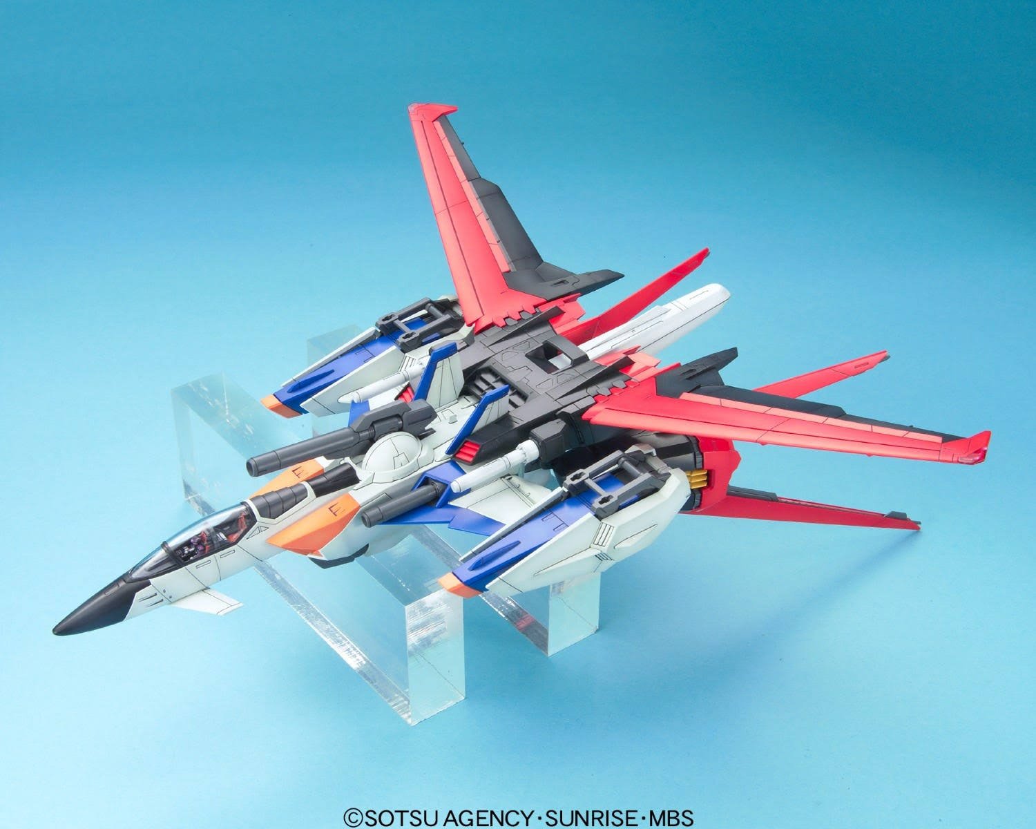 Gundam Seed 1/60 PG Skygrasper + Aile Striker Model Kit