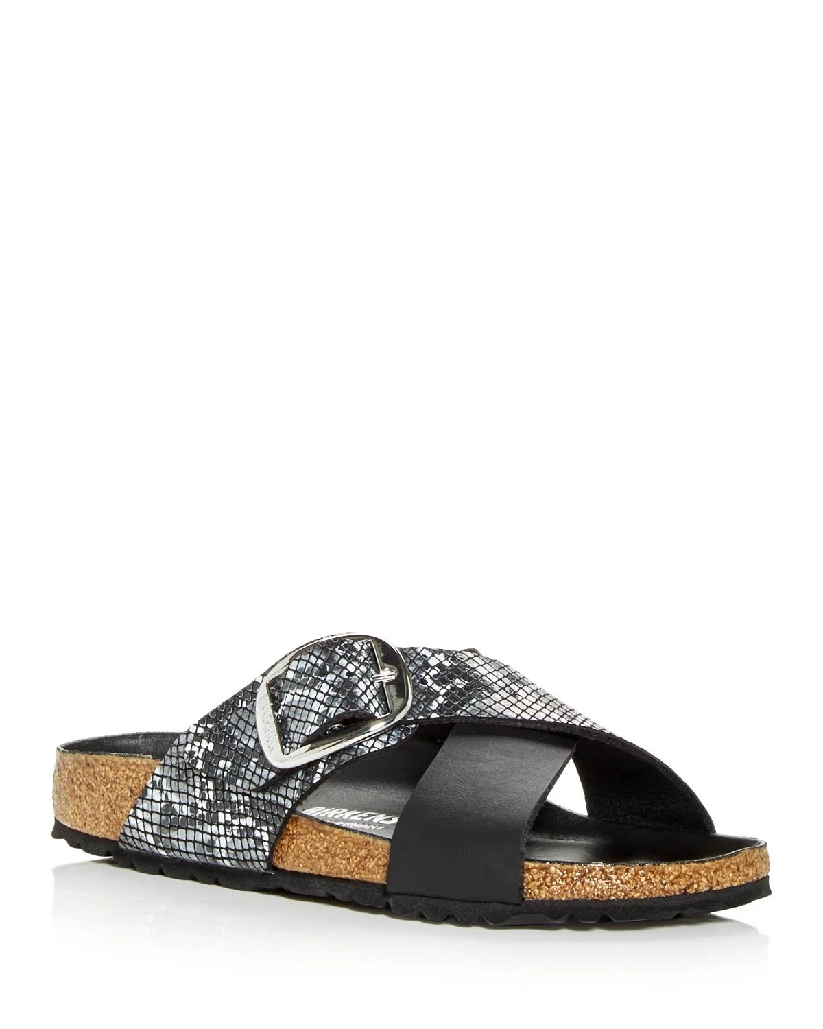 Birkenstock Siena Python Black Leather 37 N