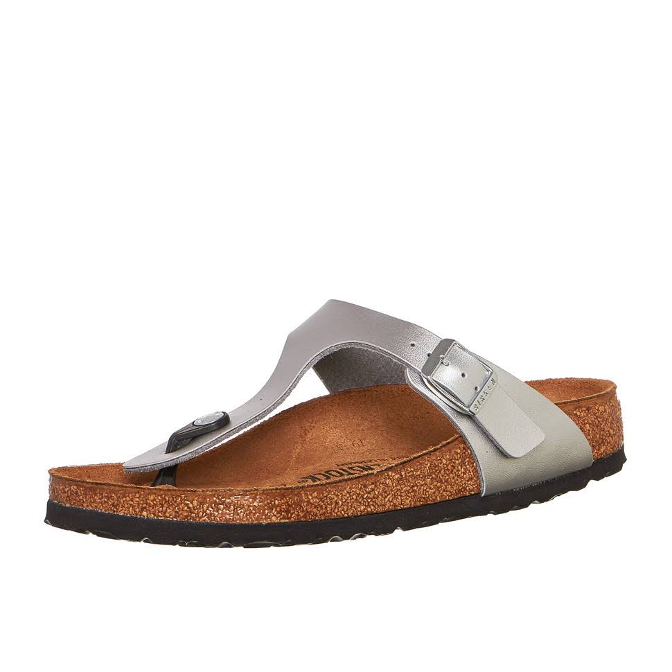 Birkenstock Sandals | Gizeh, Silver