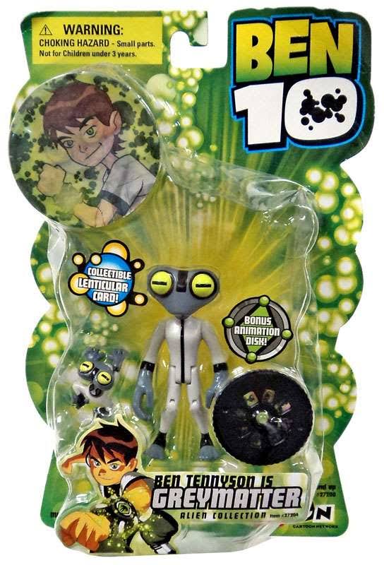 Bandai Ben 10 Alien Collection Series 1 Greymatter Action Figure