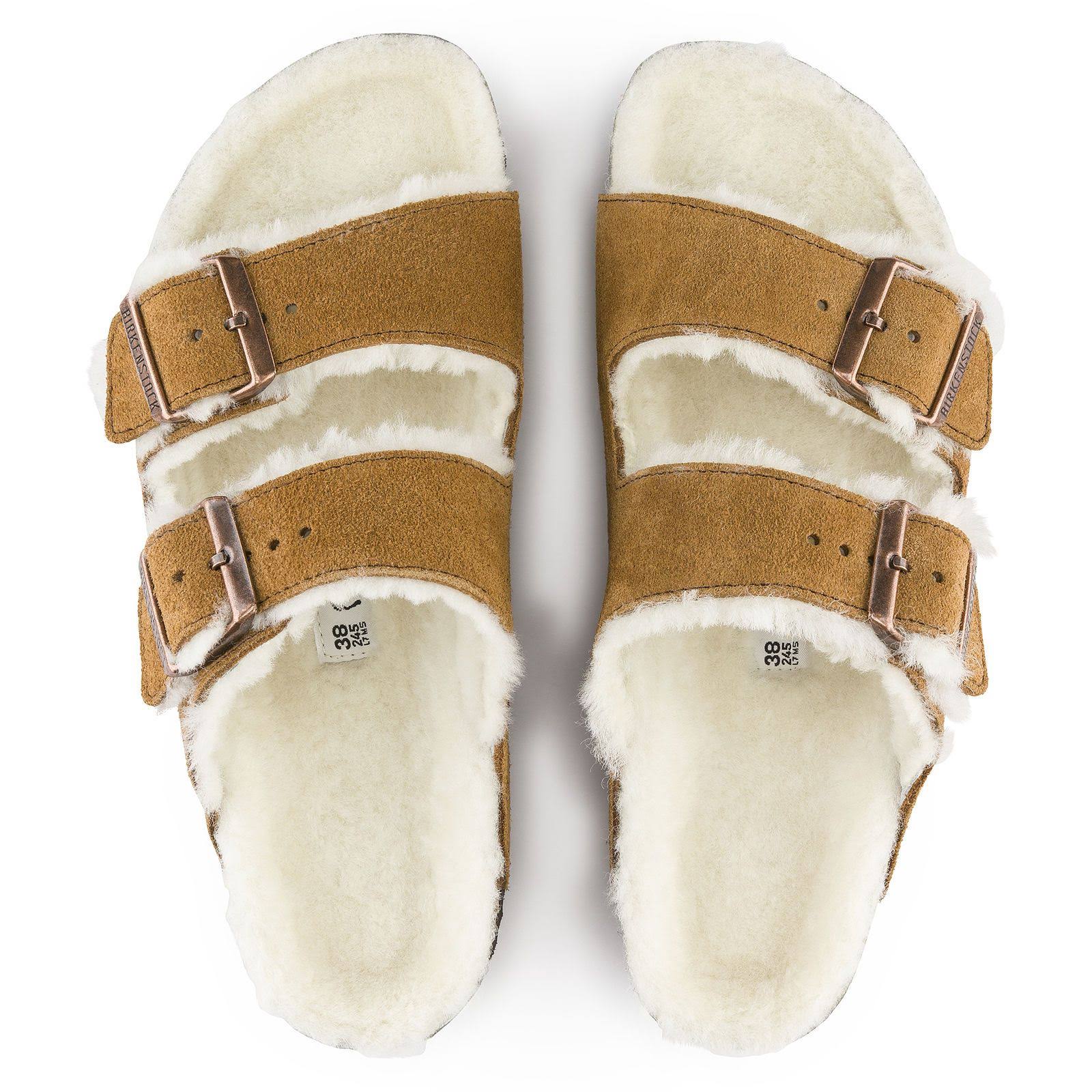 Birkenstock Arizona Shearling Black