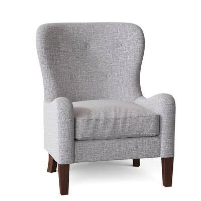 Gilliam 32x22 Wide Tufted Down Cushion Armchair Body Fabric: Zula Pumice