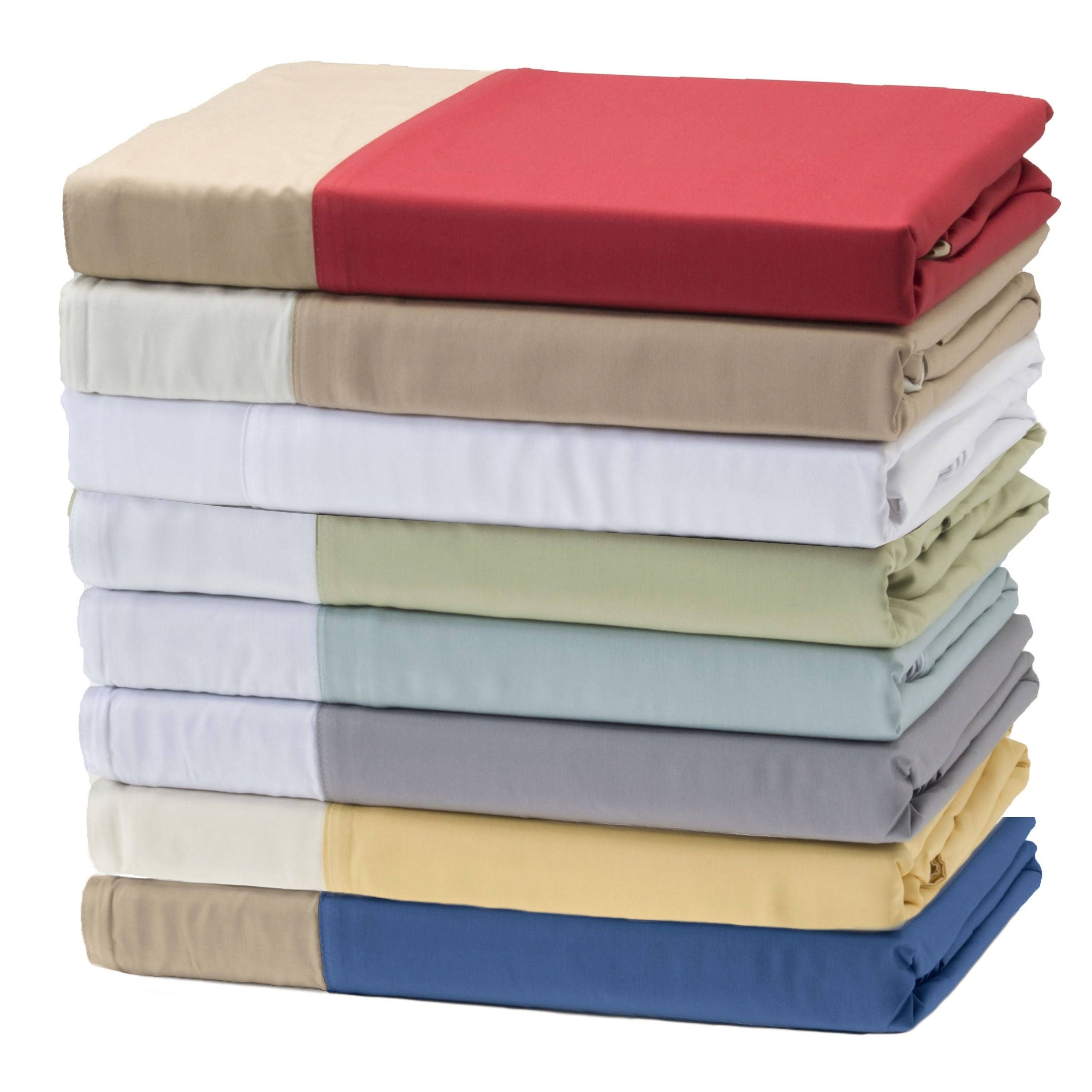 BedVoyage Rayon from Bamboo / Viscose Duvet Cover Indigo/Champagne / Full