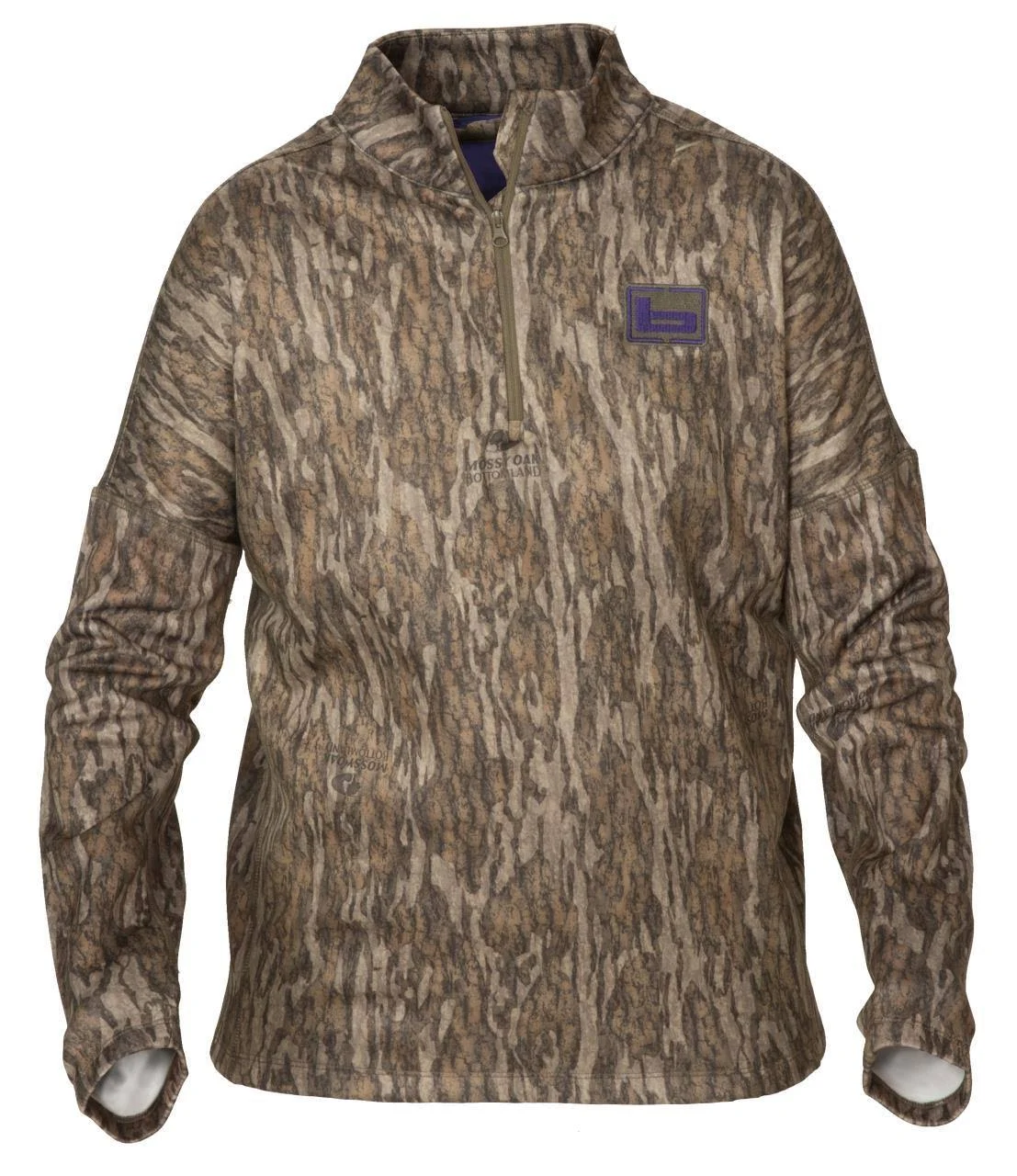 Banded Tec Fleece 1/4 Zip - Women's, Bottomland, 2XL, B2010002-BL-2XL