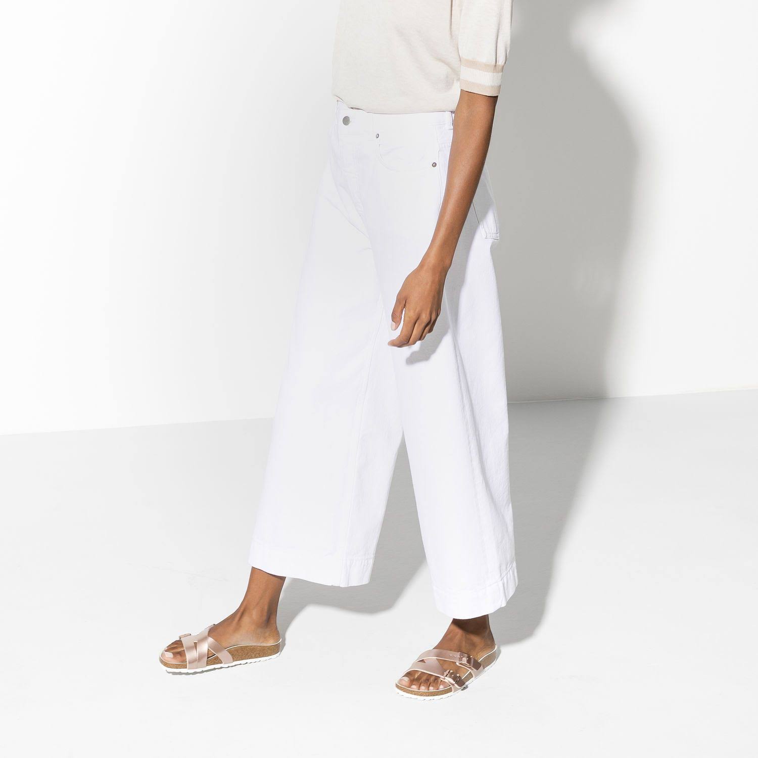 Birkenstock Yao Hex Sandals Metallic Copper 36