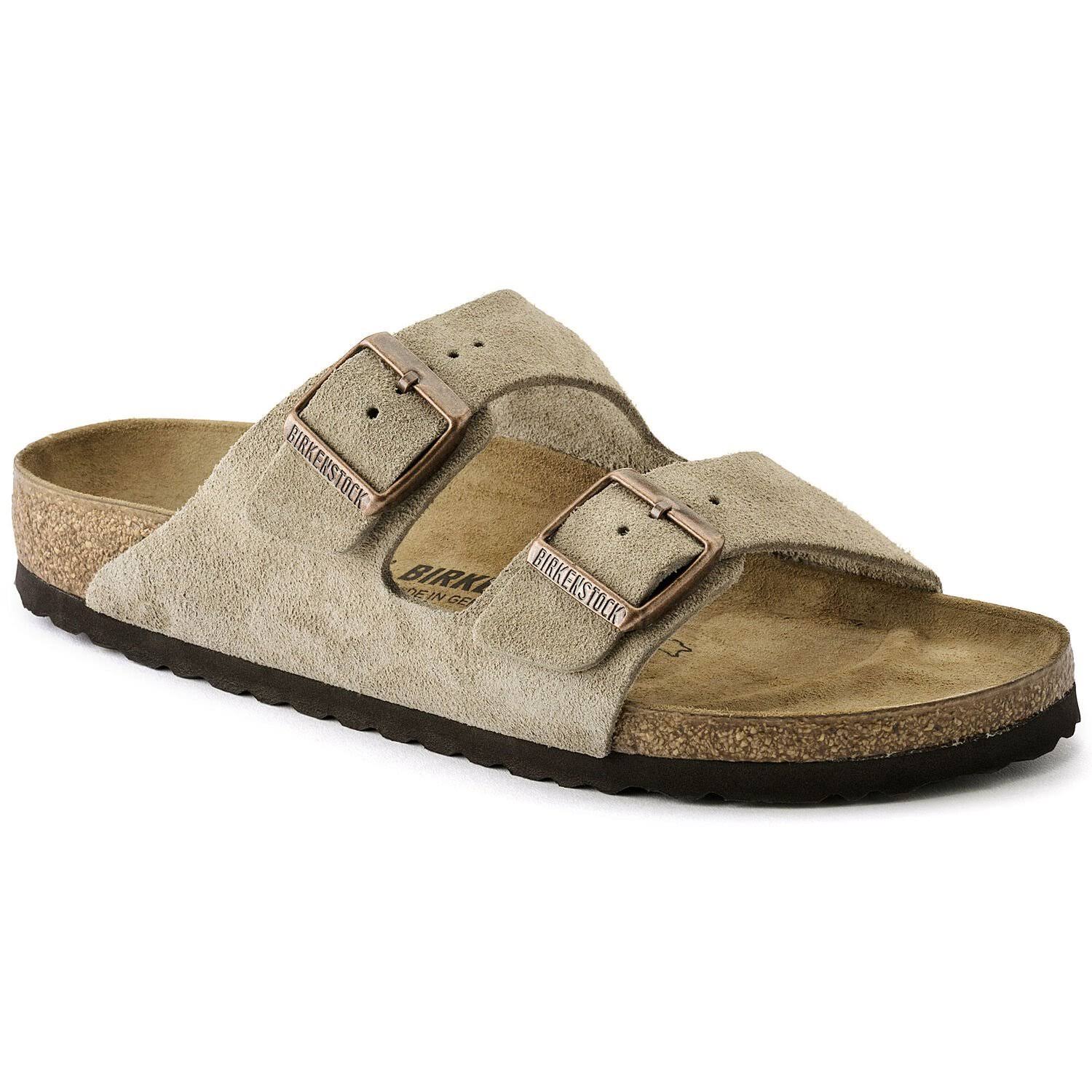 Birkenstock Arizona Taupe Suede 42 Narrow