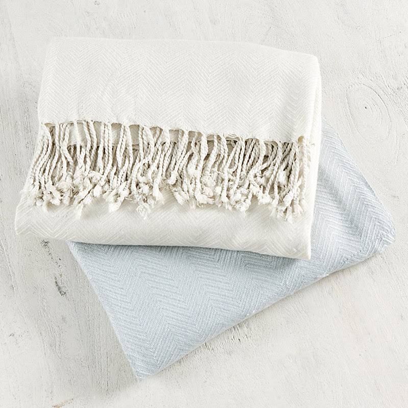 Summer Bamboo Throw Spa - Ballard Designs