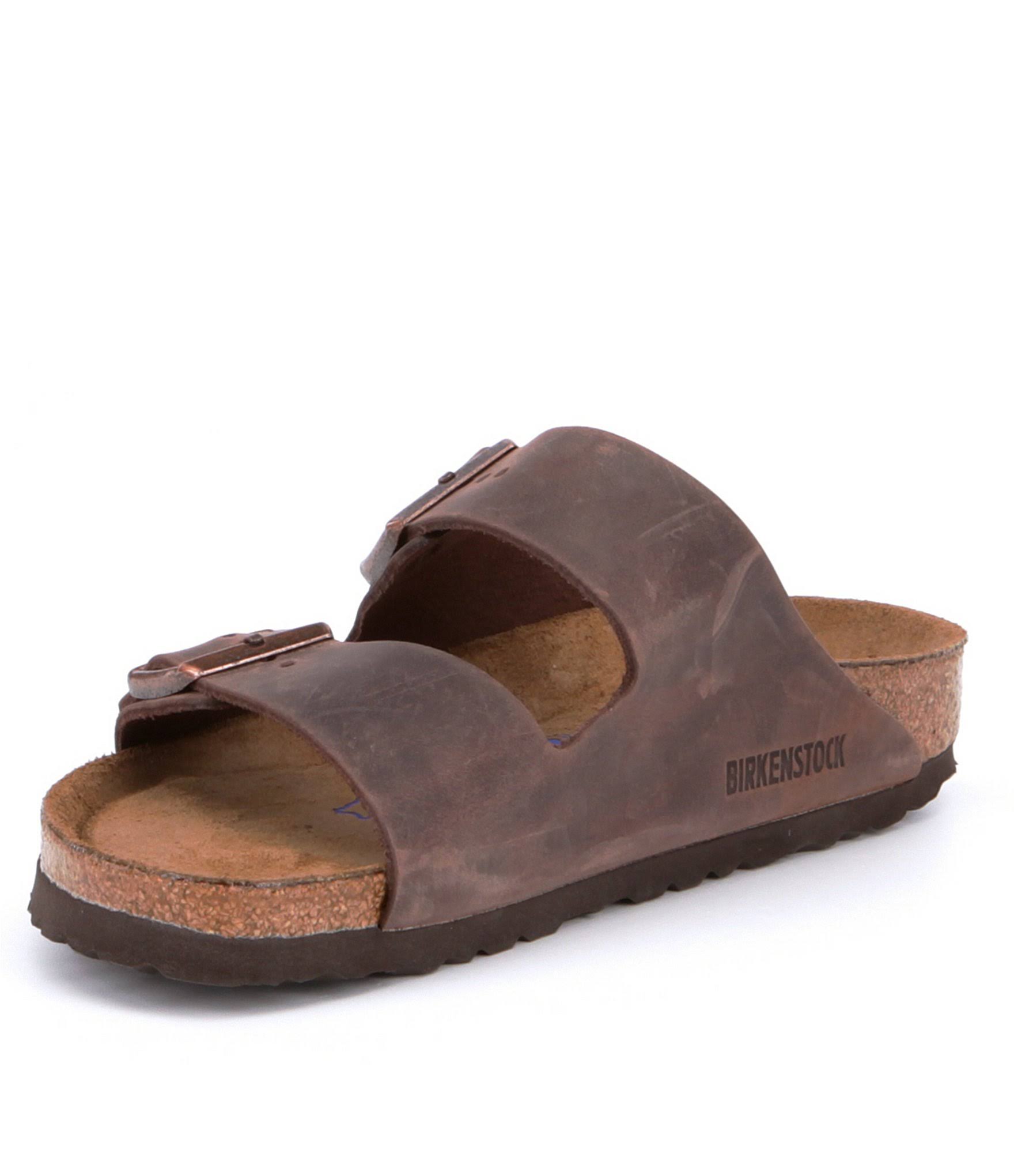 Birkenstock Women's Arizona Soft Footbed Sandals, Womens, 7M, Habana