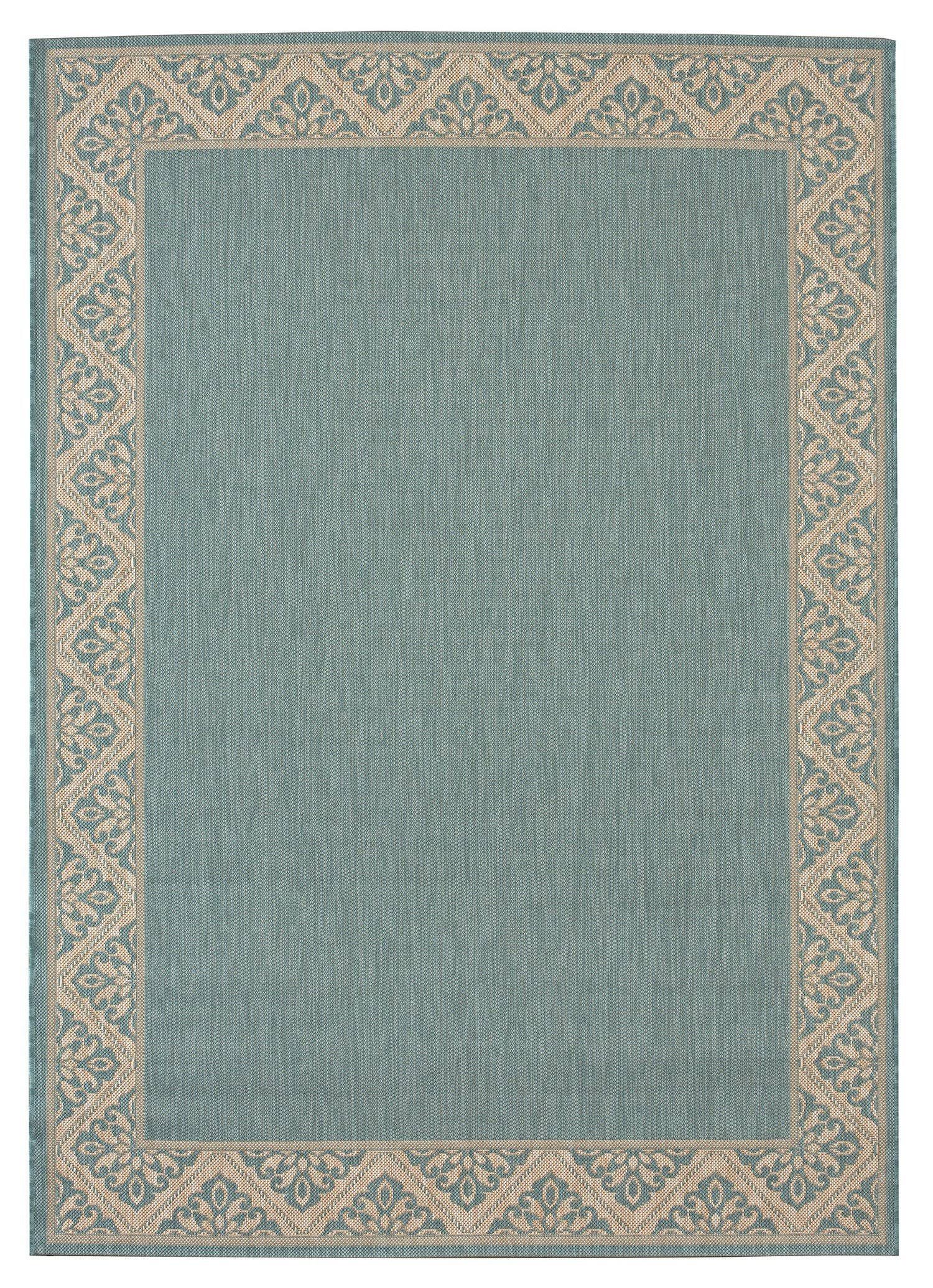 BALTA Rugs Barnard Aquamarine Indoor/Outdoor Area Rug, Size: 7&10 x 10&, Blue