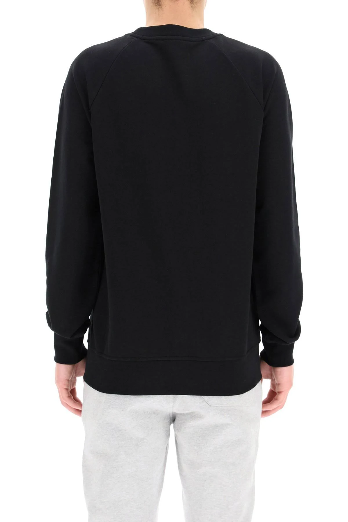 Balmain Logo Print Sweatshirt - Black - Sweatshirts