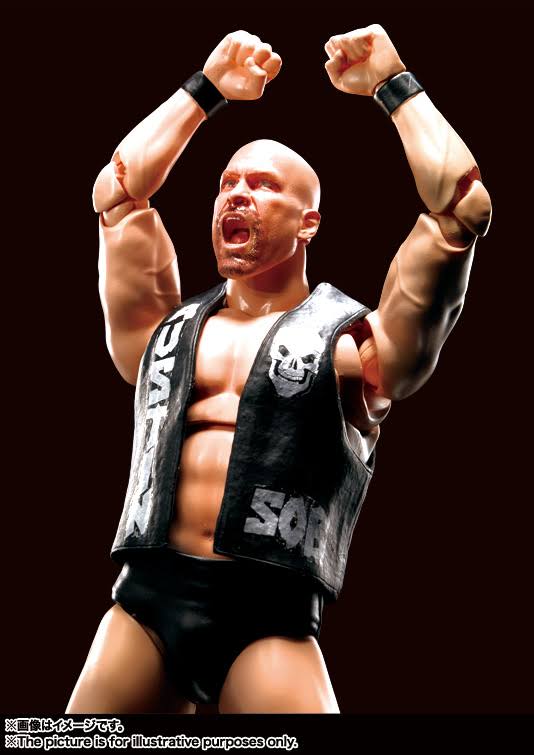 WWE Stone Cold Steve Austin S.H.Figuarts Action Figure