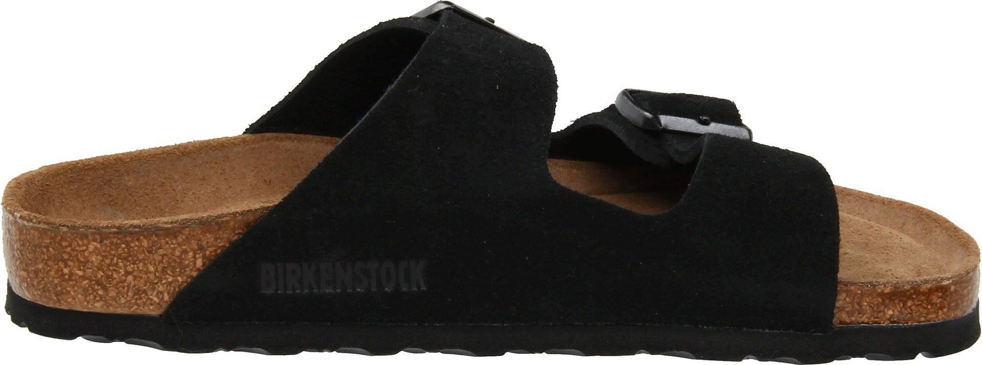 Birkenstock Arizona Soft Footbed (Black Suede)