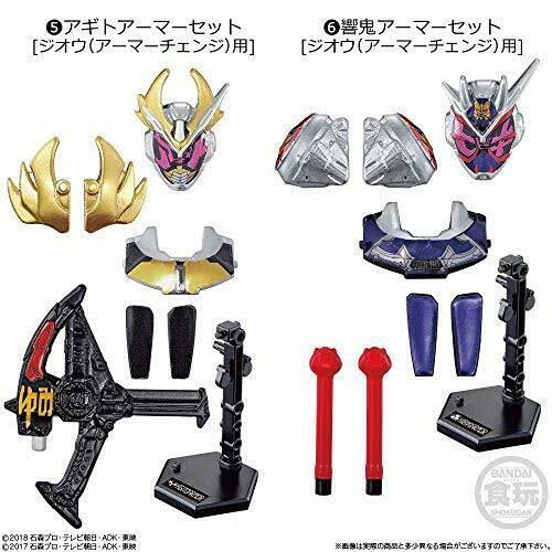 Bandai Shokugan SoDo Kamen Rider Zi-O 6 Set