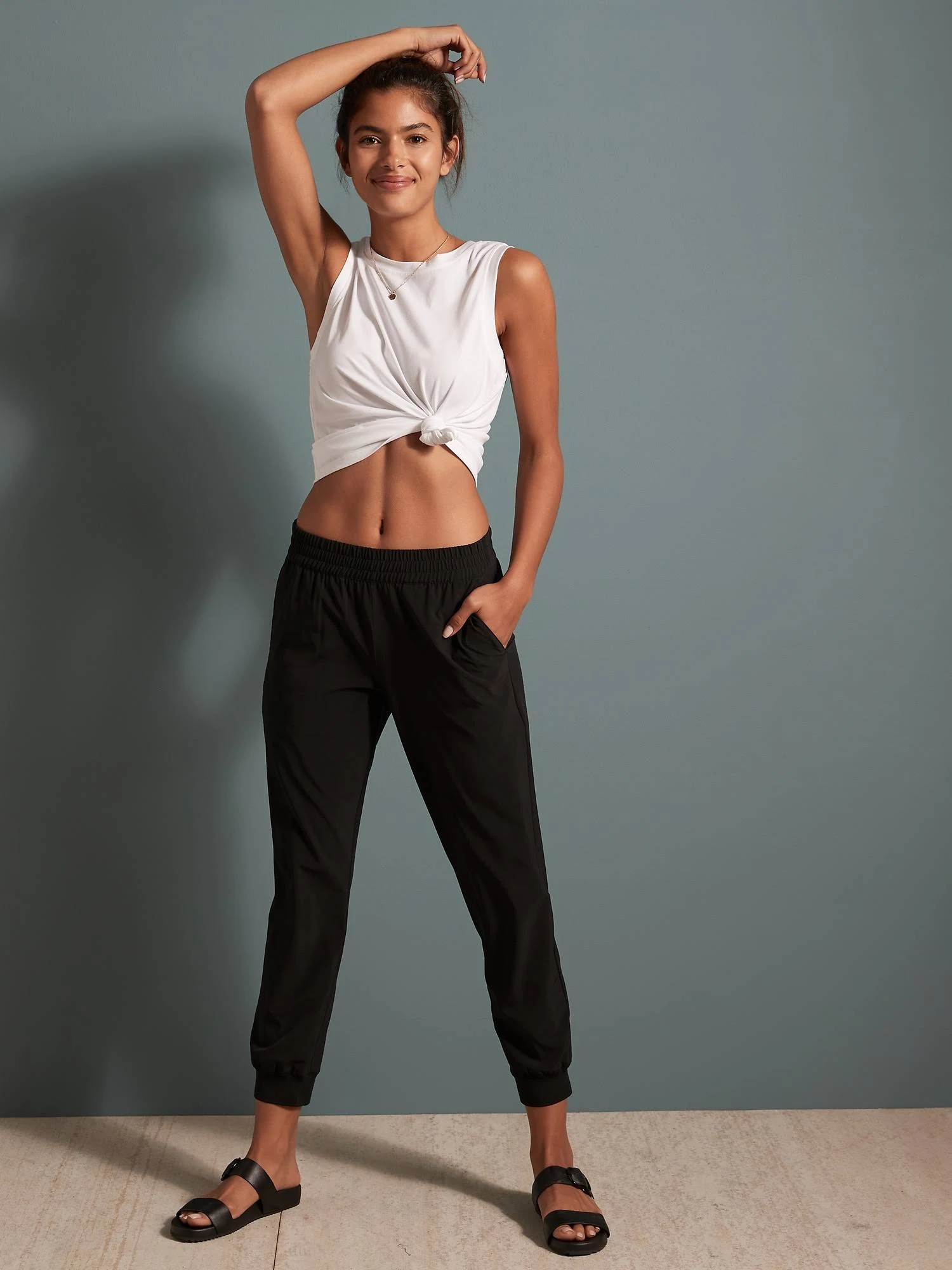 Banana Republic Women's Flyweight Jogger Black Size S