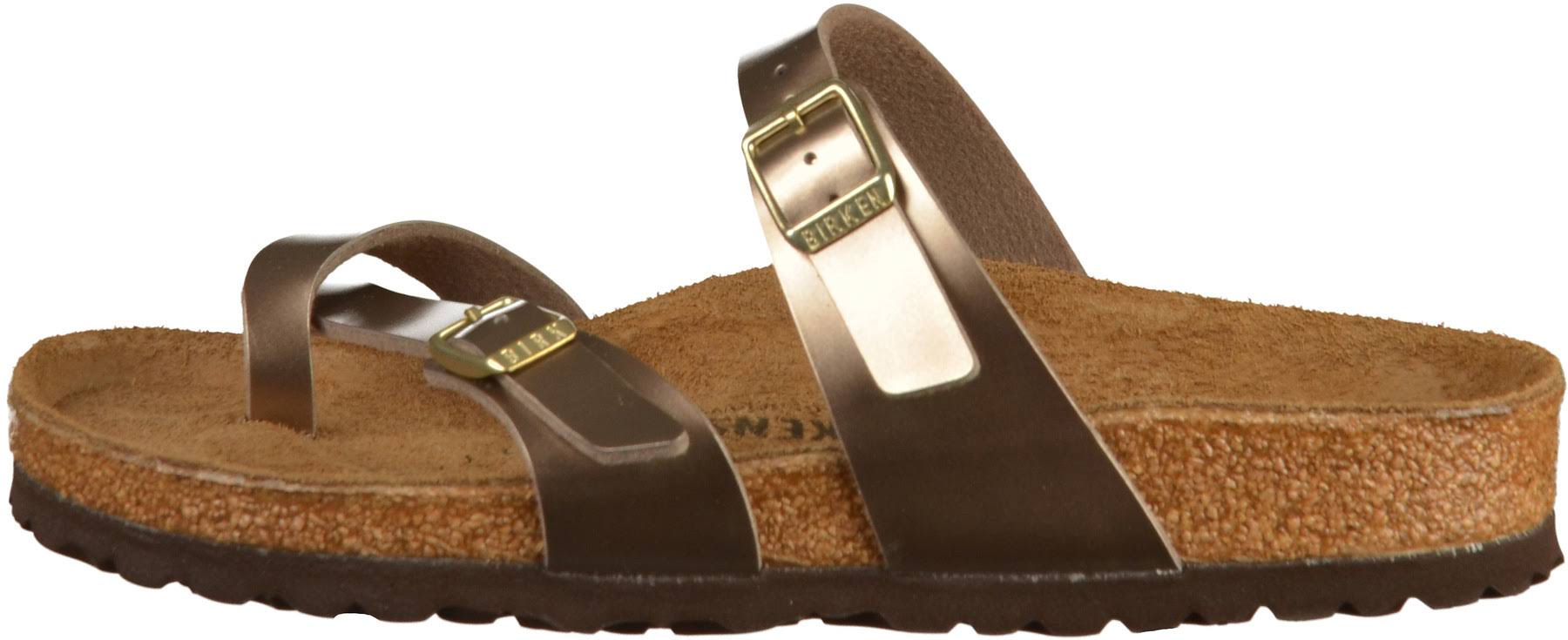 Birkenstock Mayari Sandals - Electric Metallic Taupe