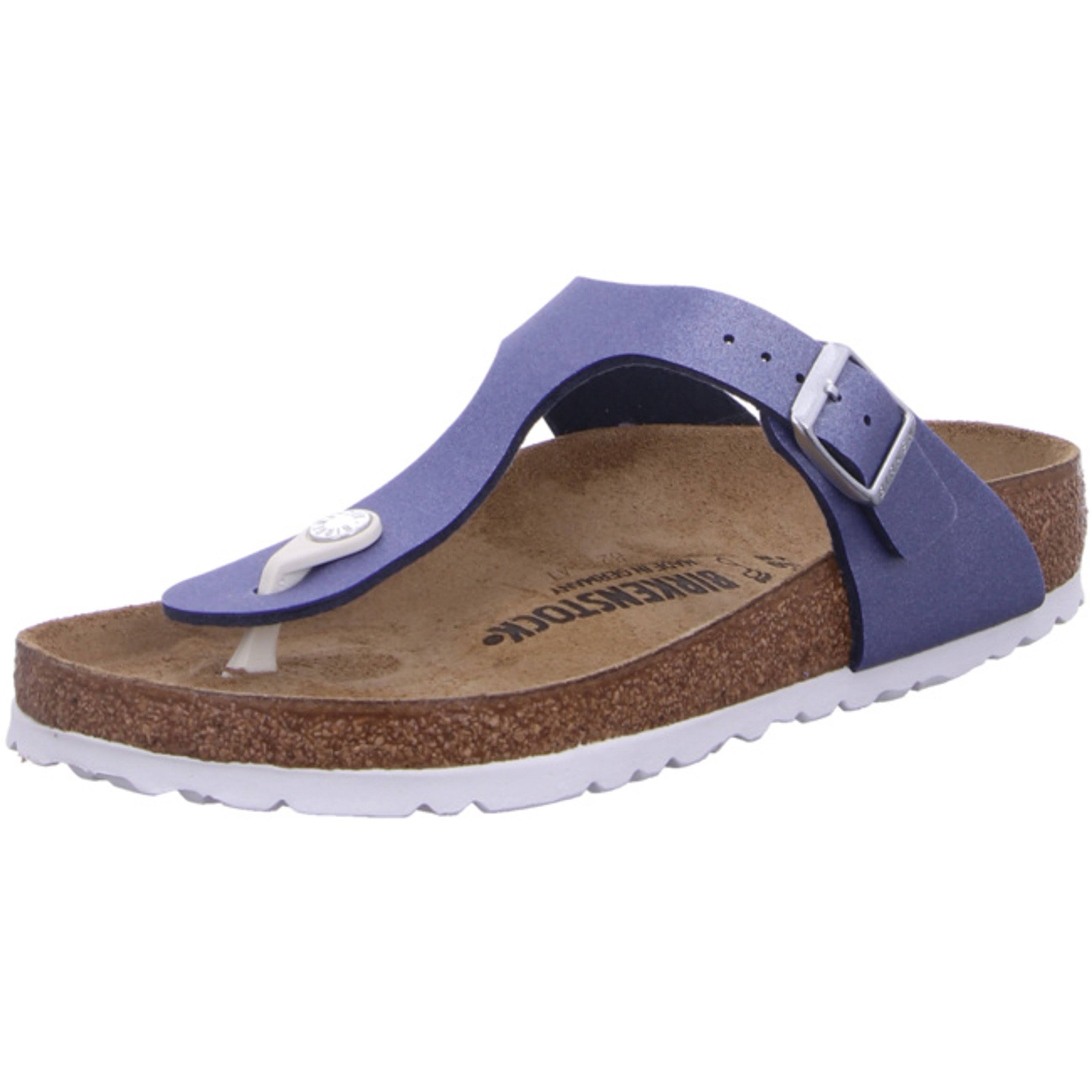 Birkenstock Gizeh 1016862 Ladies Toe Post Sandals Azure Blue: EU