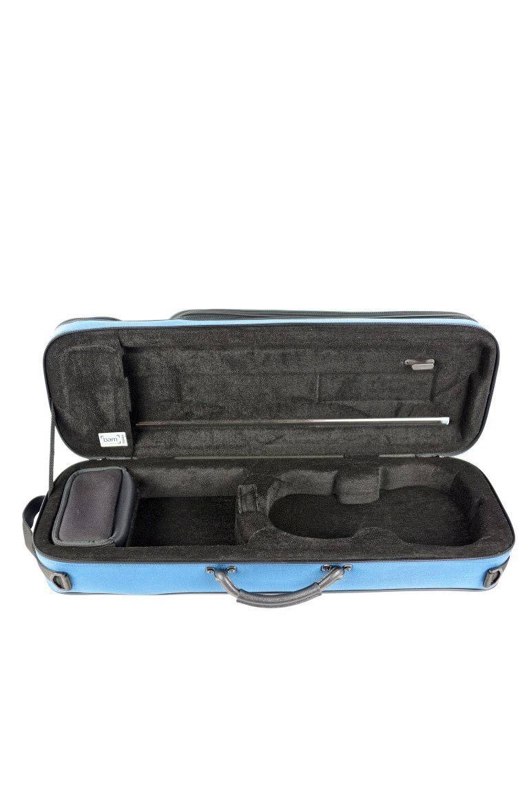 BAM Classic 3/4 1/2 Violin Case Gray & Black