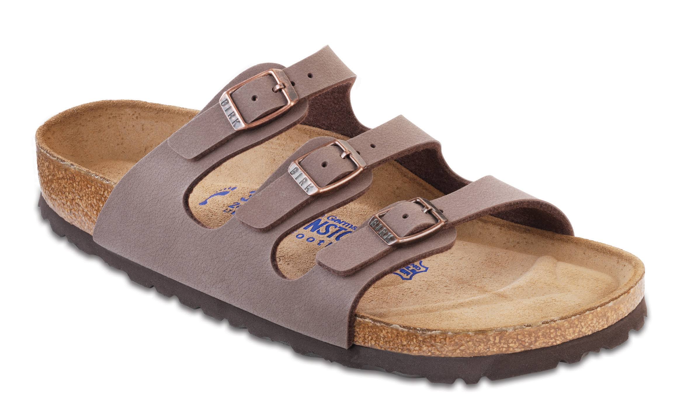 Birkenstock Women's Florida Soft Footbed Sandals, Size: 7.0, Brown