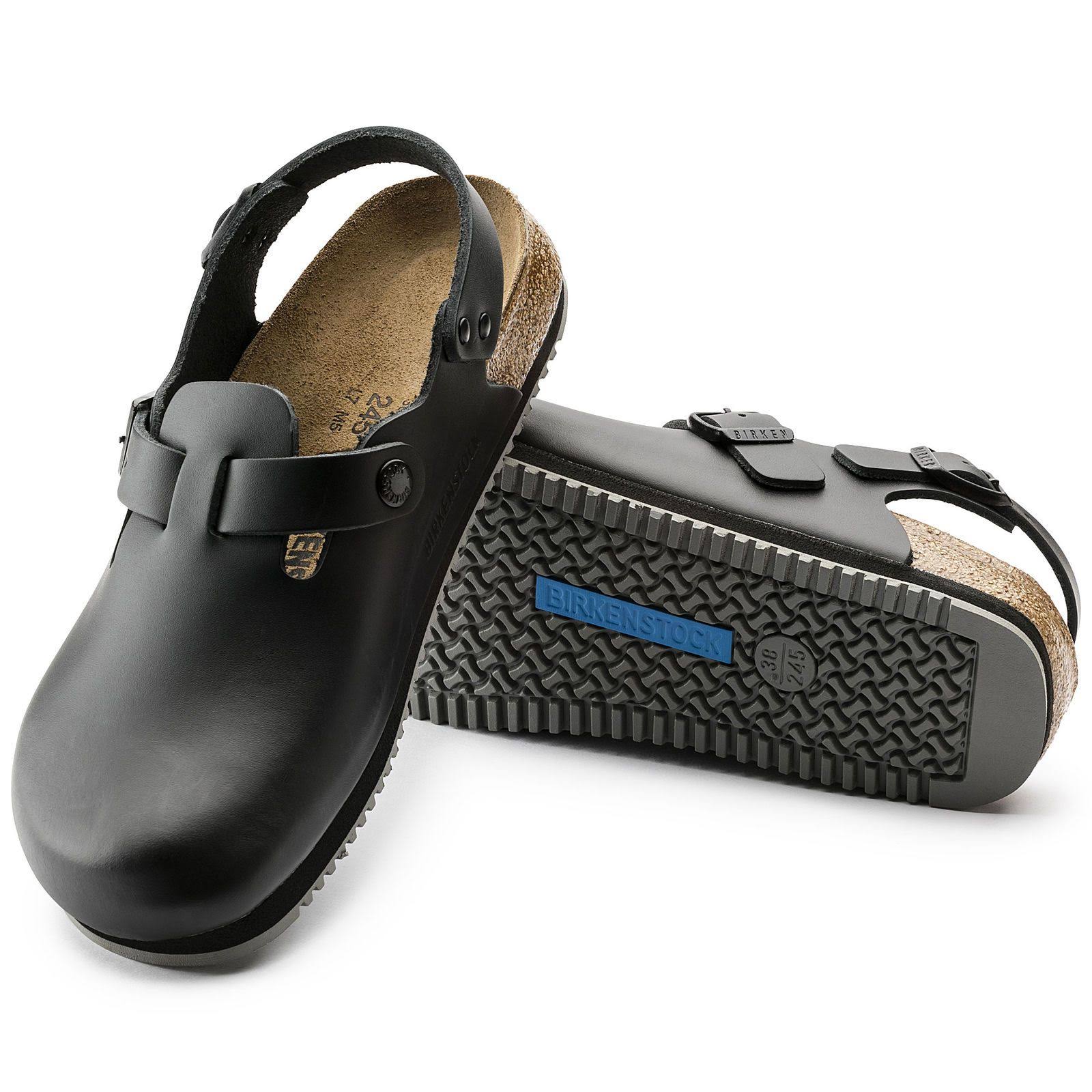 Birkenstock Tokyo Super Grip Leather Black 41 / Narrow