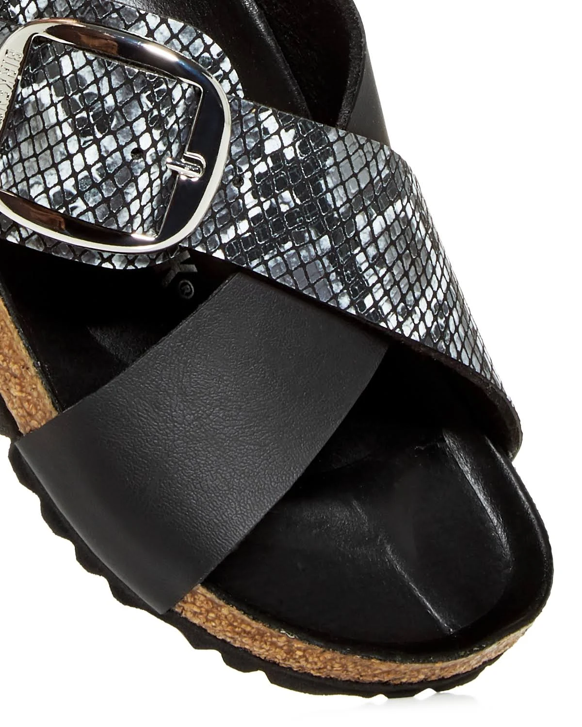 Birkenstock Siena Python Black Leather 37 N