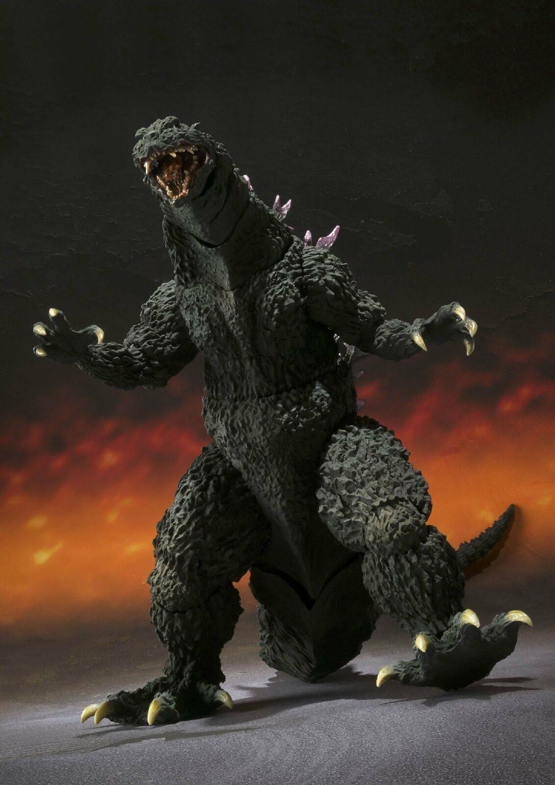 S.H.MonsterArts Godzilla 2000 Millennium Action Figure Bandai Tamashii Nations
