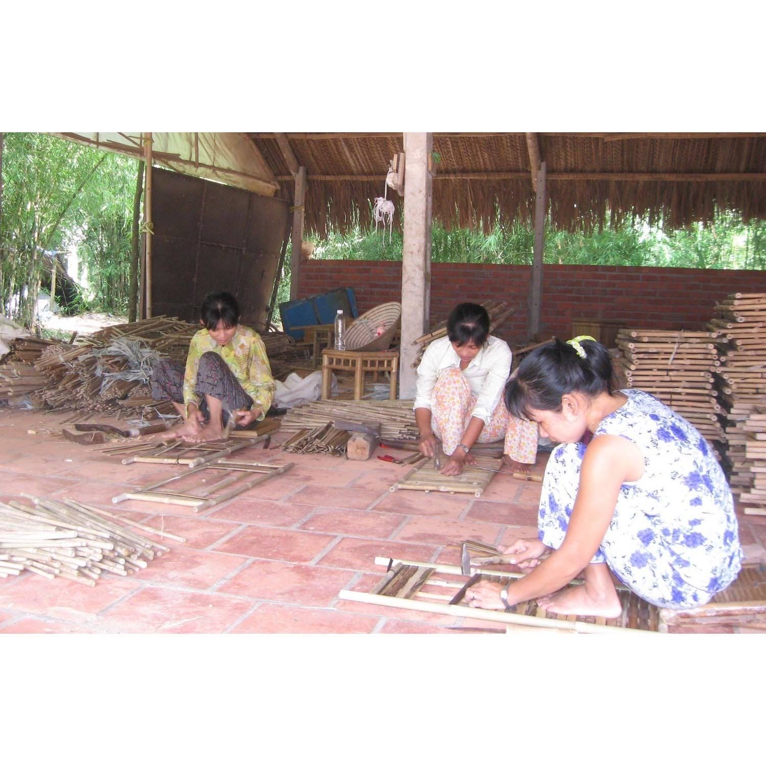 Bamboo54 Handmade Console Hallway Table (Vietnam)