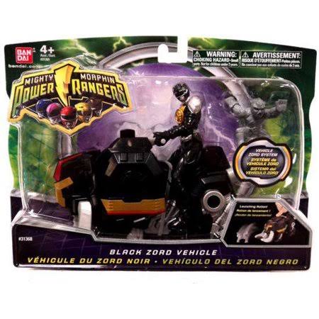 Power Rangers Mighty Morphin Black Zord Vehicle Action Figure