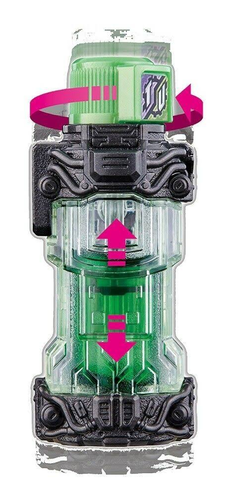 Bandai Kamen Rider Build DX Kamen Rider W Full Bottle Set