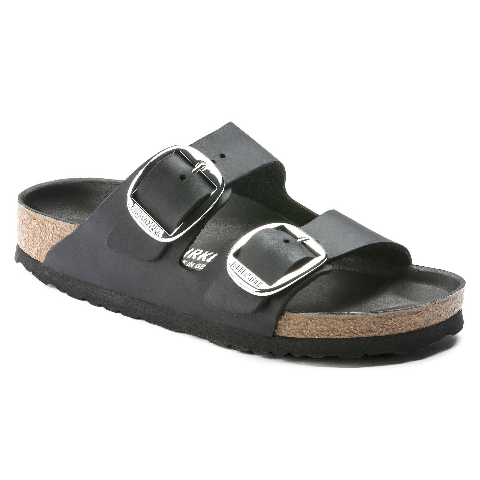 Birkenstock Arizona Big Buckle Sandals - Black