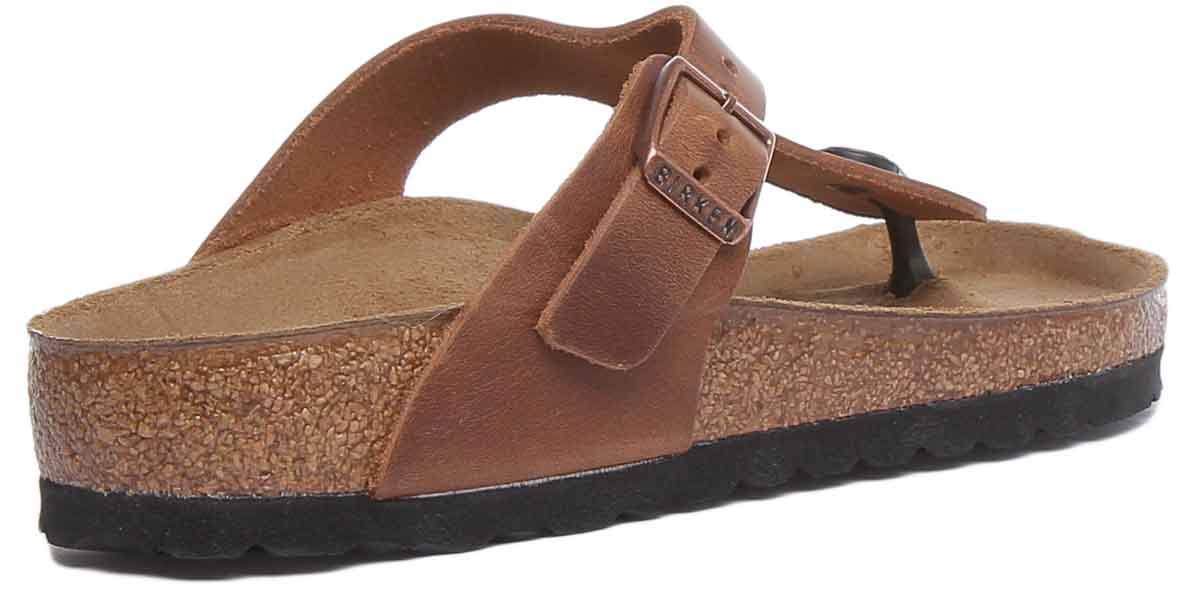 Birkenstock Thong Gizeh Antique Brown 36 EU / Regular